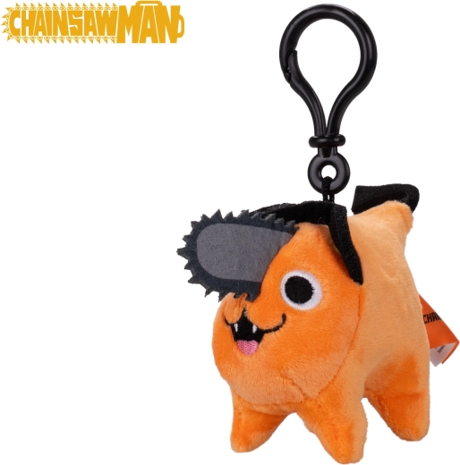 Porte-clés en peluche Chainsaw Man – Pochita (10 cm)