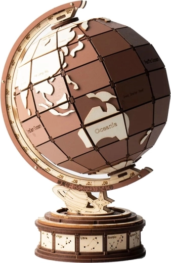 Puzzle en bois 3D Rolife Globe