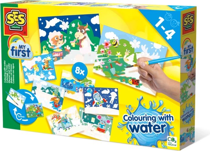 Mon premier méga set de peinture au pinceau et à l’eau