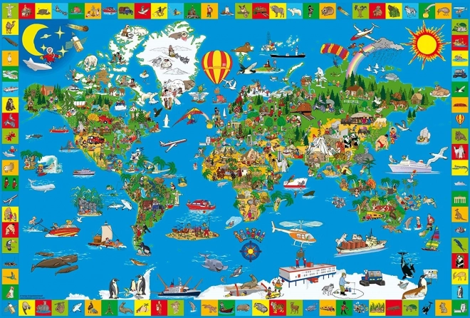 Puzzle Ton monde incroyable 200 pièces