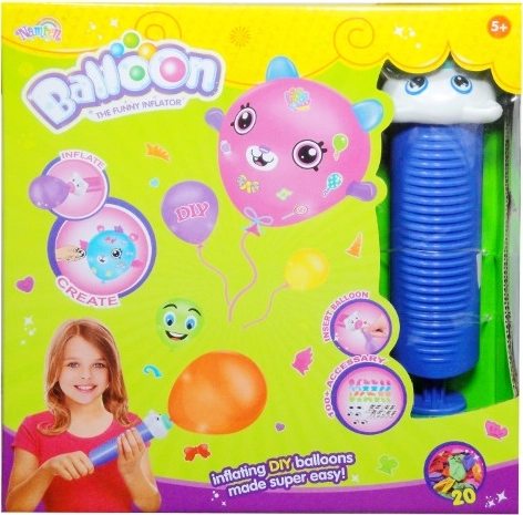 Kit créatif avec pompe pour ballons