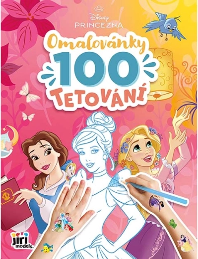 Coloriages avec 100 tatouages Disney Princesses