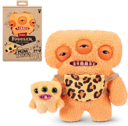 Spin Master Fuggler mini rascals alien agacé + baby fugg (double trouble) - 1 kus