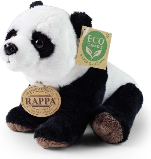 Panda en peluche assise Eco-Friendly 18 cm