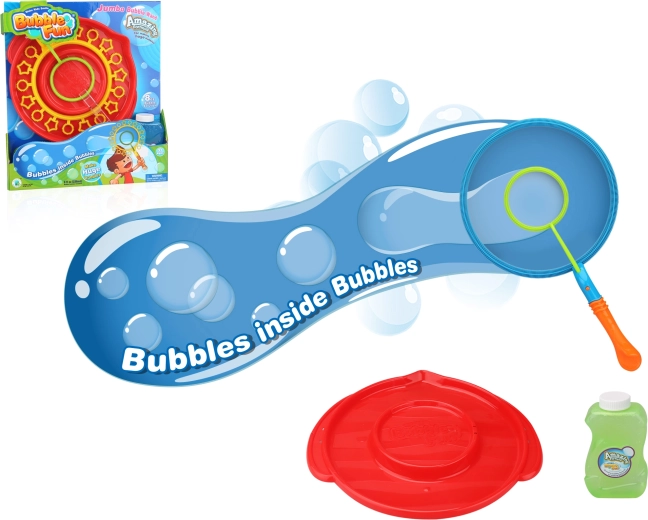 Bubble Fun souffleur de bulles – bulle dans une bulle 236 ml