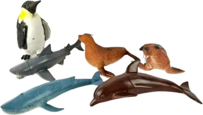 Animaux marins – set de figurines pour enfants en sachet