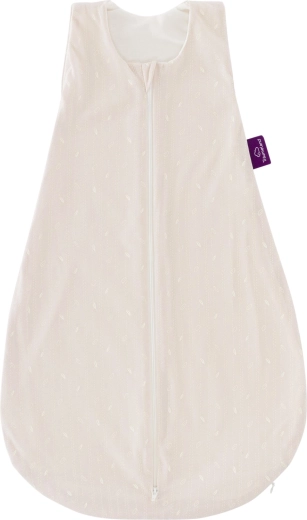 Träumeland gigoteuse GOTS Liebmich feuilles beige 90 cm