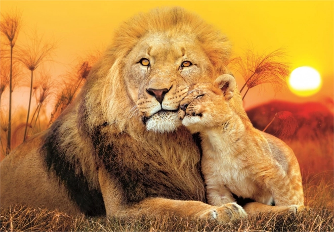 Puzzle Clementoni Étreinte inattendue 180 pièces