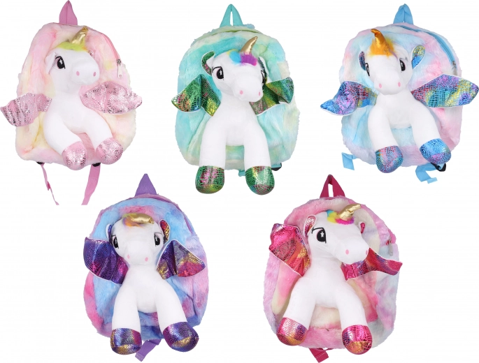 Sac à dos en peluche Licorne pour enfants