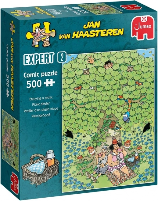 Puzzle JUMBO Jan van Haasteren Expert 2 : Plaisir du pique-nique 500 pièces