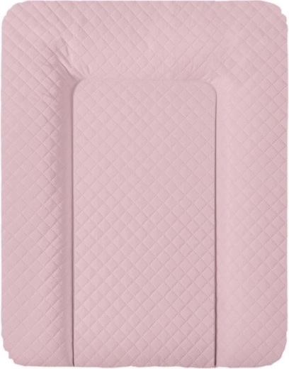 Matelas à langer souple pour commode 70 × 50 cm CARO rose de Ceba Baby