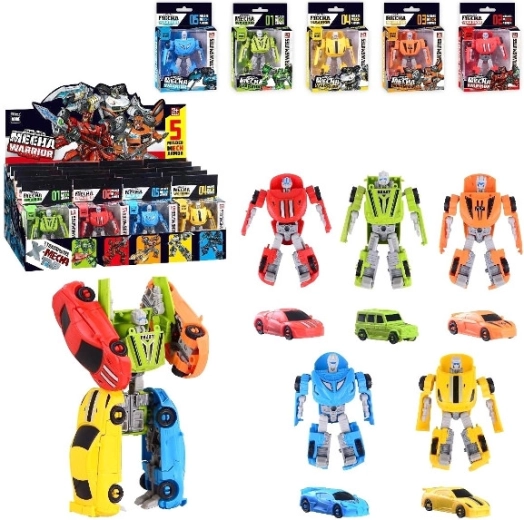 Robot transformable Mecha Warrior 2-en-1 - 1 pièce