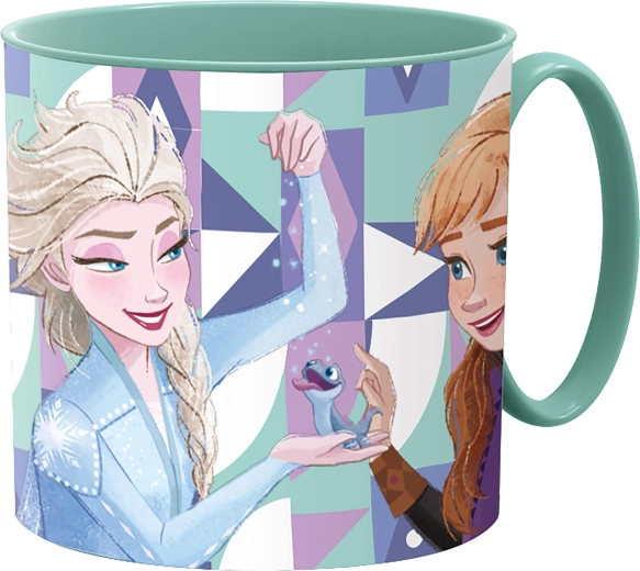 Tasse enfant en plastique Frozen 260 ml bleue