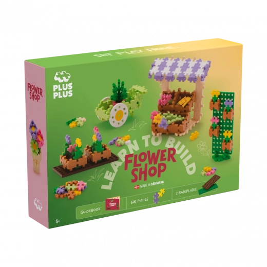 Plus-Plus Apprends à construire Fleuriste jeu de construction 600 pièces