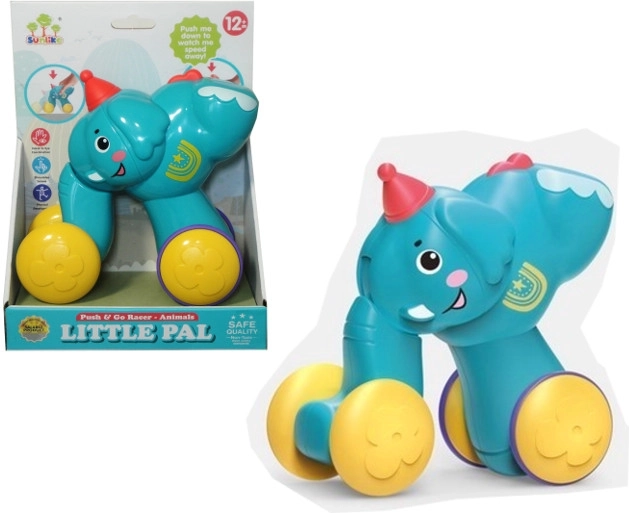 Jouet press & go amusant – éléphant pour bébés