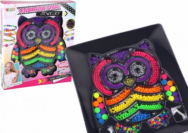 Kit de fabrication de bijoux DIY perles 3000 pcs Hibou