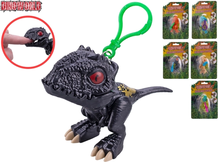 Porte-clés Dinoworld dinosaure 9 cm