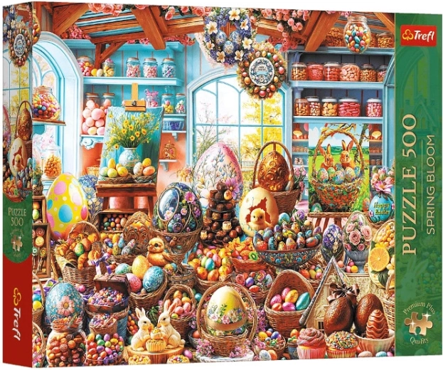 Puzzle Trefl Premium Plus Spring Bloom : pâtisserie de Pâques (500 pièces)
