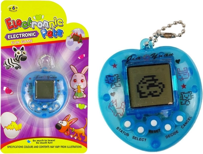 Jeu électronique TAMAGOTCHI – animal virtuel bleu