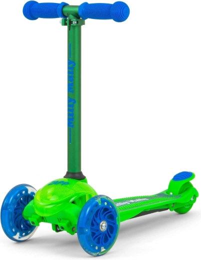 Trottinette enfant à trois roues Milly Mally Zapp Green
