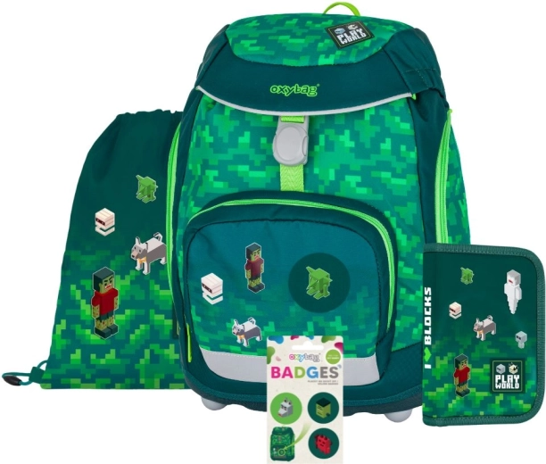 Ensemble scolaire 4 pièces OXYBAG OXY Sherpy Playworld