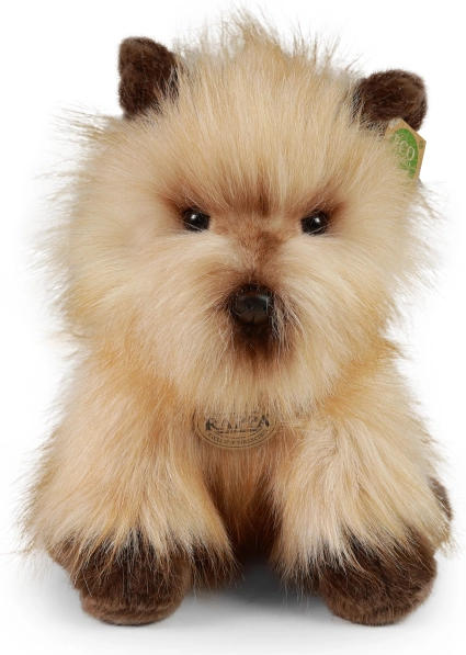 chien cairn terrier en peluche 30 cm éco-responsable