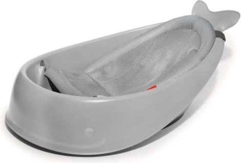 MOBY Baignoire baleine grise