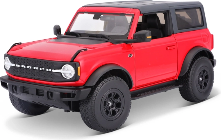 Maisto Ford Bronco Wildtrak rouge 1:18