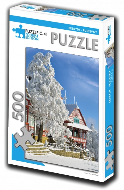Puzzle Beskydy Pustevny 500 pièces – édition touristique