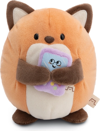 NICI MyMochi renard Geeks 16 cm avec mini jeu vidéo en coffret cadeau