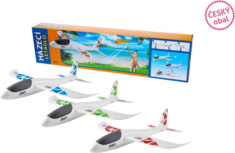 Avion planeur en mousse 47 × 49 cm