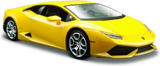 Modèle réduit assemblé Lamborghini Huracan coupé jaune 1/24
