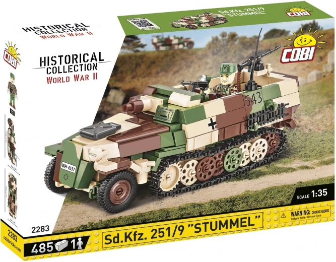 Kit de construction COBI Sd.Kfz. 251/9 Stummel 1:35