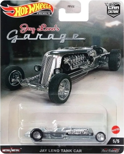 Hot Wheels Jay Leno Tank Car modèle métallique 1:64