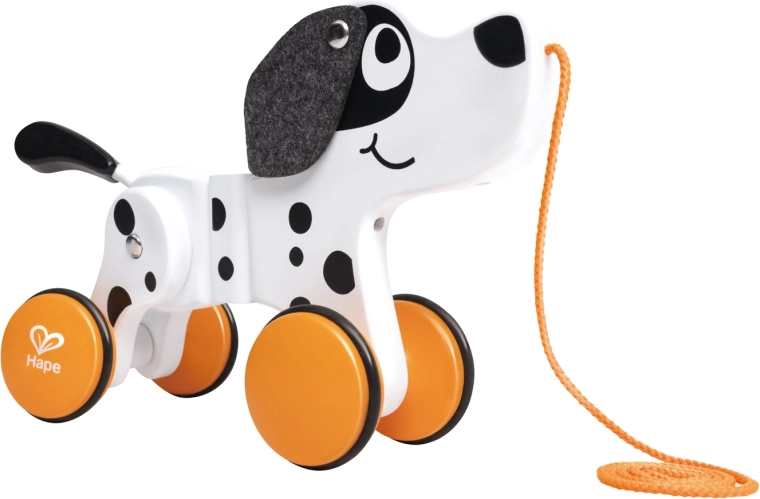 Jouet à tirer dalmatien