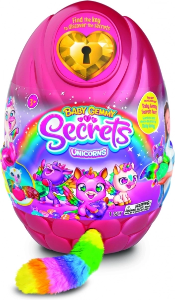 Baby Gemmy licorne mystérieuse avec surprise