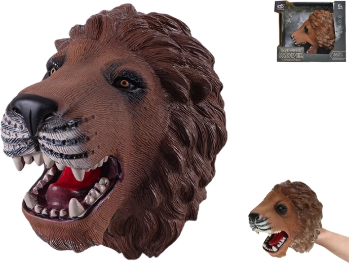 Marionnette lion 18 cm