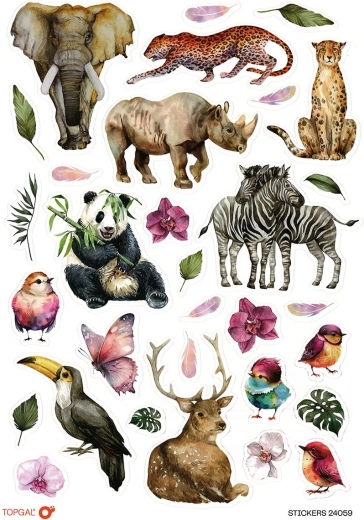 Autocollants Topgal Animals