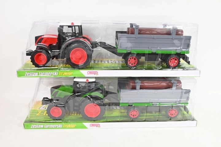 Tracteur avec remorque