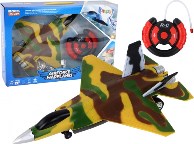 Avion RC Camouflage Militaire