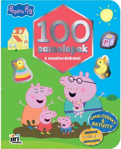 Peppa Pig : coloriages avec plus de 100 autocollants