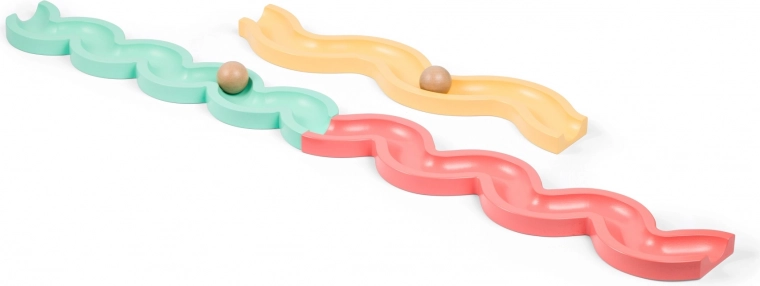 Parcours à billes d’équipe pour enfants