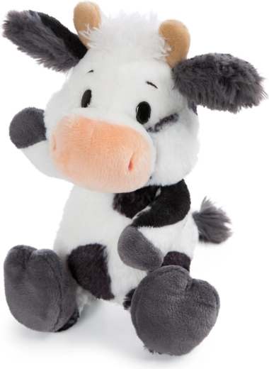 Nici peluche petite vache Cowluna 22 cm – jouet écologique de la collection Green