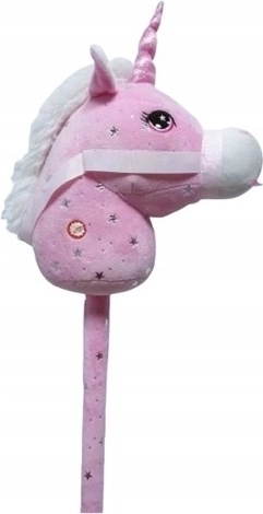 Licorne rose sur bâton avec sons