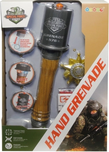 Grenade sonore, lumineuse et fumigène