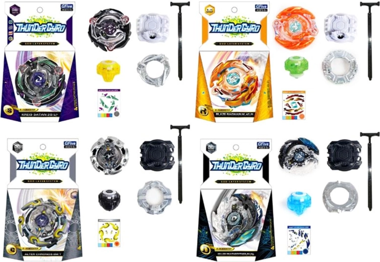 Set de toupie de combat avec lanceur