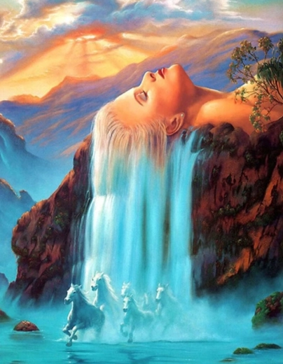 Peinture diamant Rêveries 30 × 40 cm