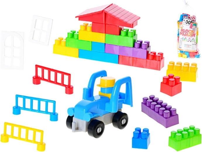 Coffret de construction véhicules 100 pièces