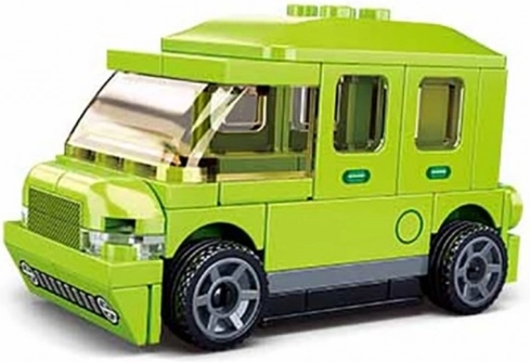 Sluban Power Bricks véhicule électrique à remontoir n° 8