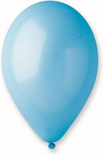 Ballons pastel 25 cm – bleu clair